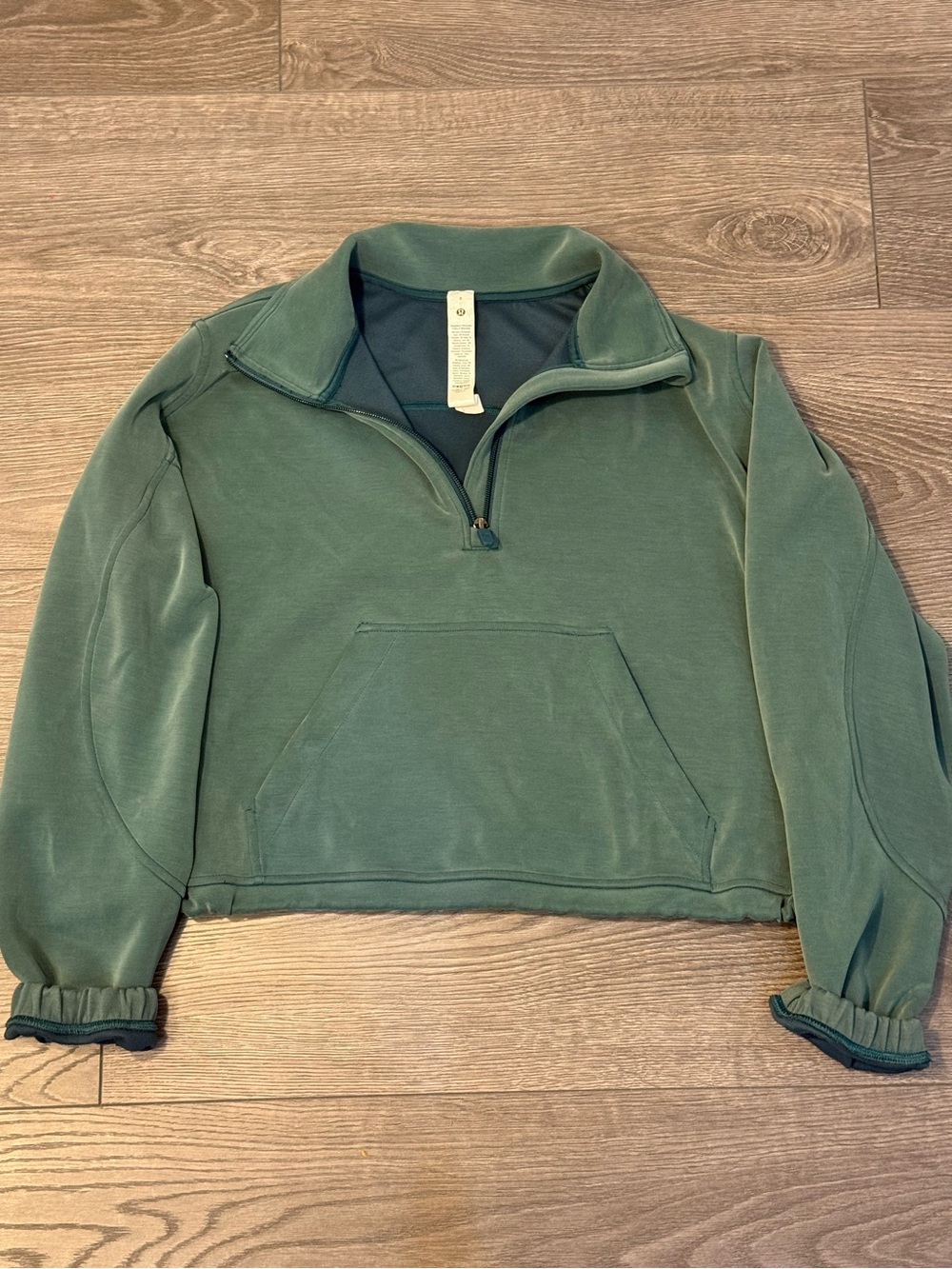 Women's lululemon Half-Zip Pullover Sweatshirt - Seafoam Green